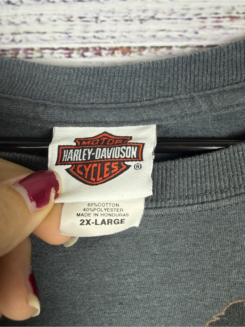 Harley-Davidson Santa Maria California Long Sleeve T-Shirt 2XL Biker - Picture 5 of 6